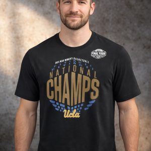 UCLA Bruins 2026 Womens Basketball National Champions Locker Room Shirt 1