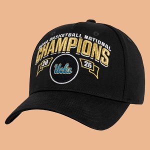 UCLA Bruins 2026 Basketball National Champions Locker Room Hat 2